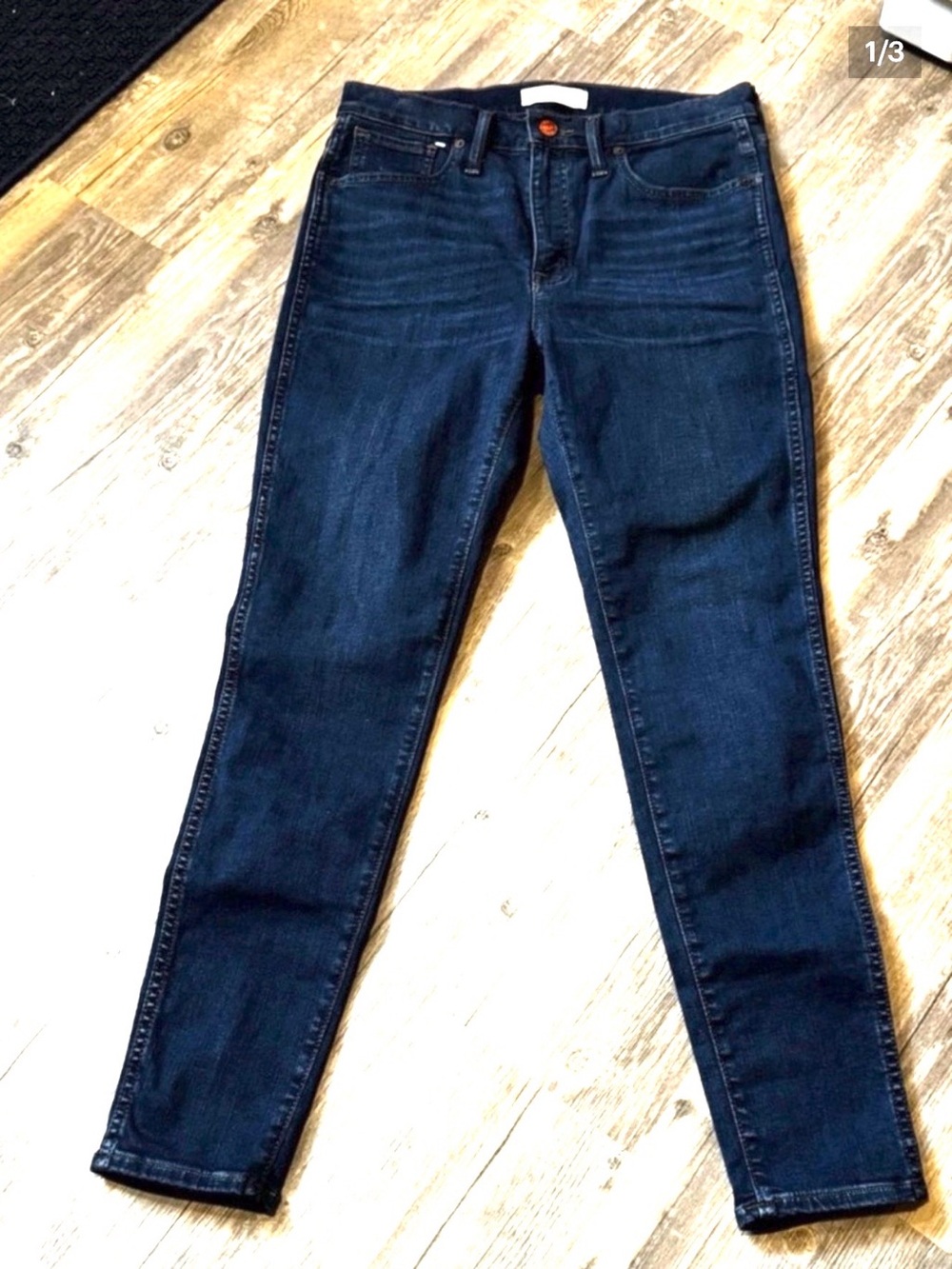 Madewell 10” high rise skinny jeans size 29